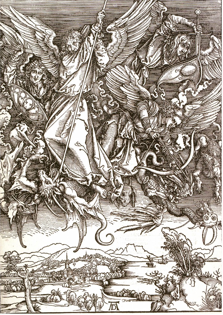 durer-albrecht-engravings-st-michael-fighting-the-dragon-1089