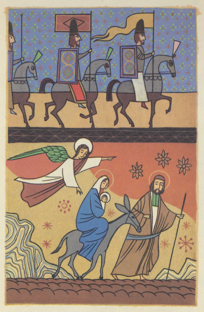 Flight into Egypt Alice and Martin Provensen The Golden Bible for Children: The New Testament Simon and Schuster, 1953