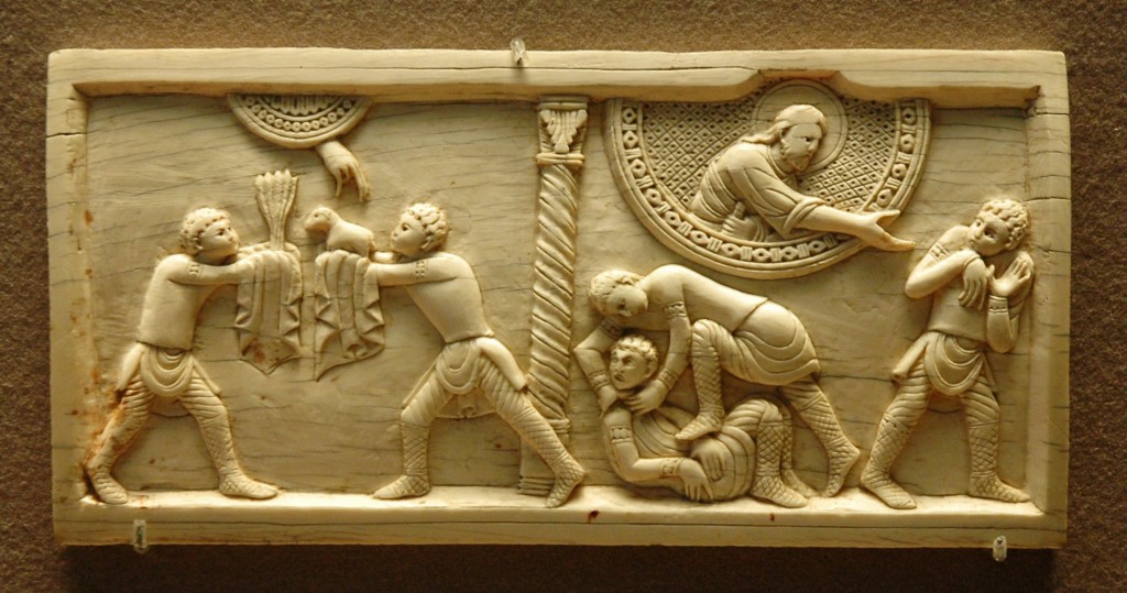 Cain and Abel, Ivory, c.1084 Louvre OA 4052 Photo: Wikimedia Commons