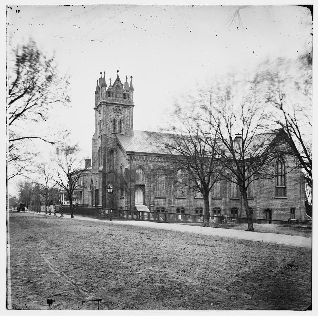 Grace Episcopal Church, Petersburg, Va. Image: Library of Congress, Public Domain
