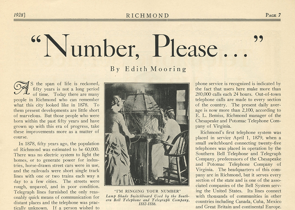Richmond magazine Sept 1928 p7